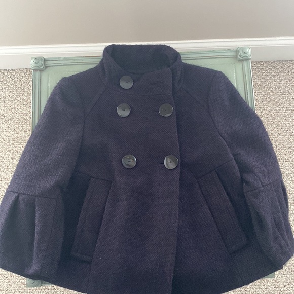 Zara Basic Wool blend 60s style coat - Picture 5 of 8